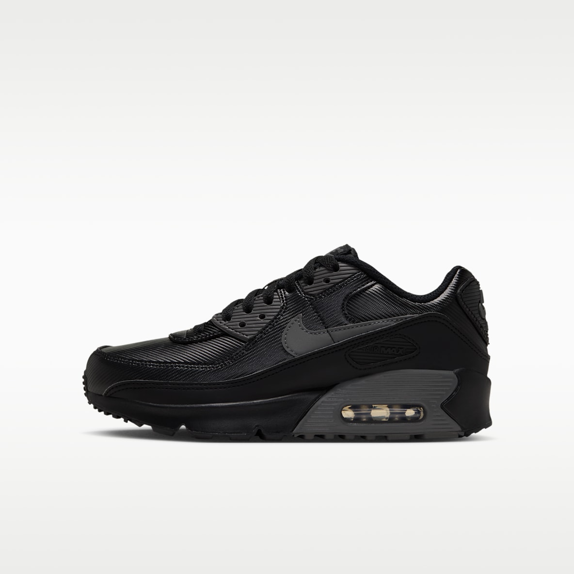 Black Air Max 90 Shoes. Nike.com